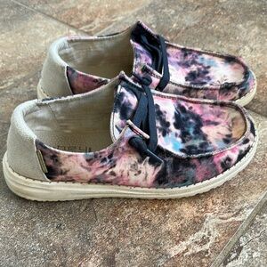 Hey Dude Tie-Dye Slip-On Shoes